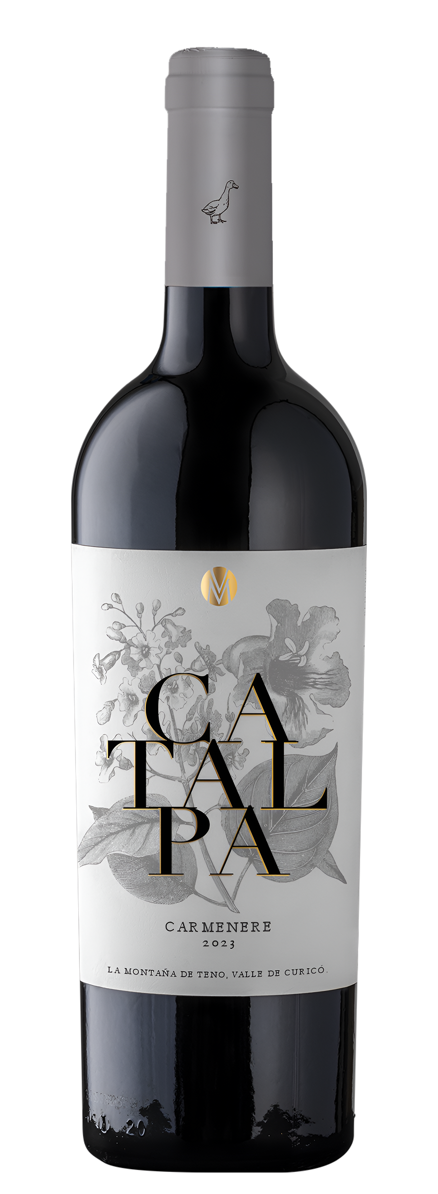 Botella de vino Catalpa, Carmenere
